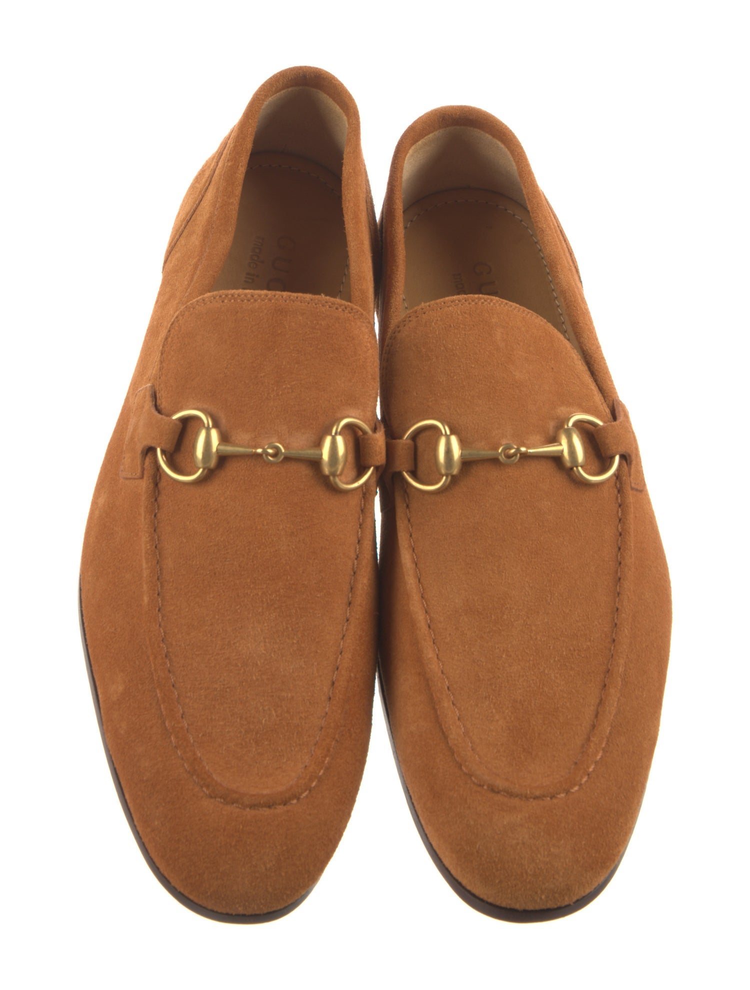Gucci Suede Dress Loafers